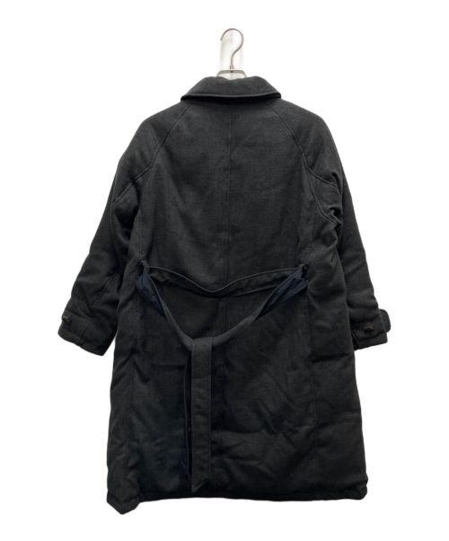 LOFTLABO（ロフトラボ）LOFTLABO (ロフトラボ) REVERSIBLE BALMACAAN DOWN COAT (リバーシブルバルマカーンダウンコート) ネイビー サイズ:SIZE 0の古着・服飾アイテム