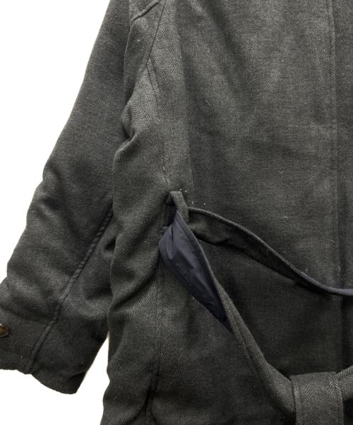 LOFTLABO（ロフトラボ）LOFTLABO (ロフトラボ) REVERSIBLE BALMACAAN DOWN COAT (リバーシブルバルマカーンダウンコート) ネイビー サイズ:SIZE 0の古着・服飾アイテム