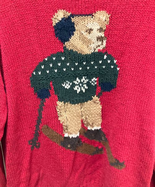 POLO RALPH LAUREN（ポロ・ラルフローレン）POLO RALPH LAUREN (ポロ・ラルフローレン) POLO RALPH LAUREN レッド サイズ:SIZE Lの古着・服飾アイテム