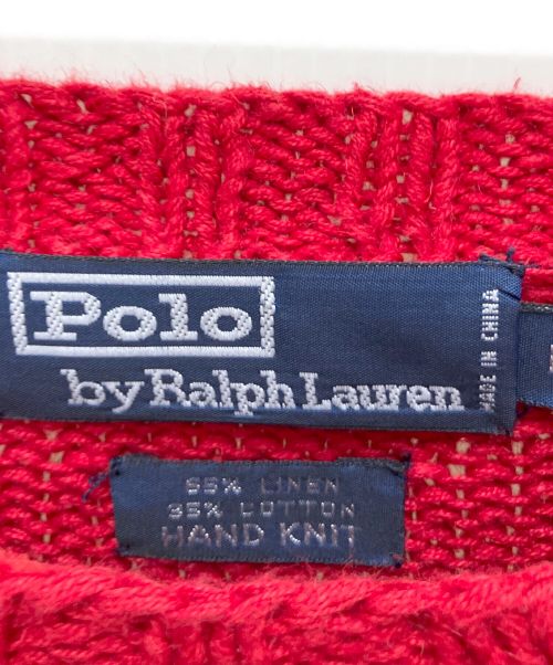 POLO RALPH LAUREN（ポロ・ラルフローレン）POLO RALPH LAUREN (ポロ・ラルフローレン) POLO RALPH LAUREN レッド サイズ:SIZE Lの古着・服飾アイテム