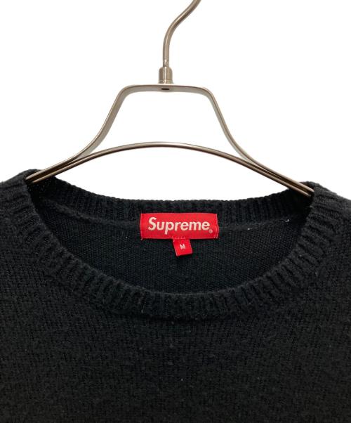 SUPREME（シュプリーム）SUPREME (シュプリーム) ブラッシュドニット ブラック サイズ:Mの古着・服飾アイテム