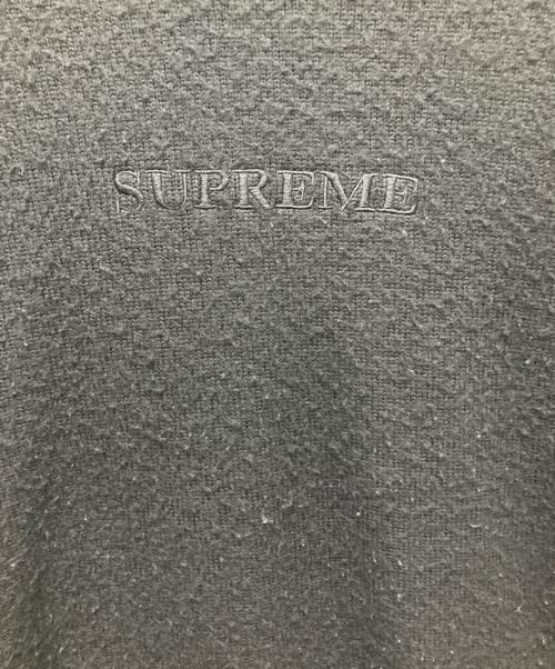 SUPREME（シュプリーム）SUPREME (シュプリーム) ブラッシュドニット ブラック サイズ:Mの古着・服飾アイテム