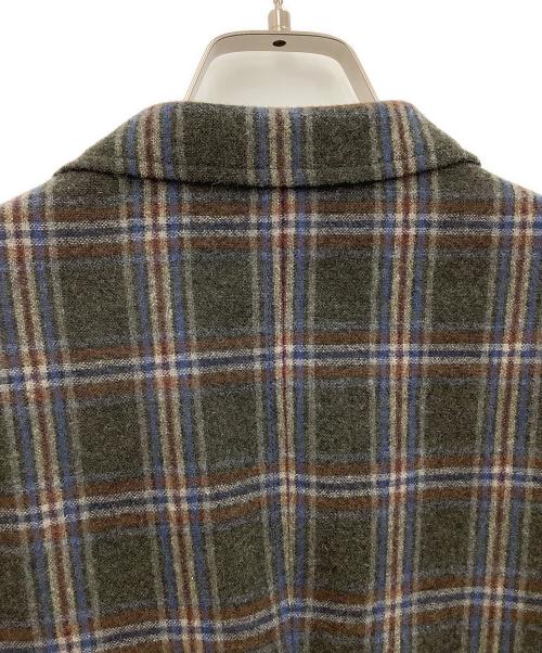 PAUL SMITH（ポールスミス）PAUL SMITH (ポールスミス) テーラードジャケット グリーン×ブラウン サイズ:Mの古着・服飾アイテム