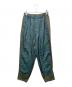 TOGA VIRILIS（トーガ ビリリース）の古着「ジャガードイージーパンツ　JACQUARD EASY PANTS」｜グリーン×ブルー