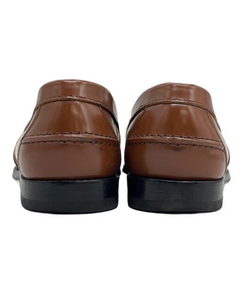 PRADA（プラダ）PRADA (プラダ) ローファー ブラウン サイズ:SIZE 6 1/2の古着・服飾アイテム