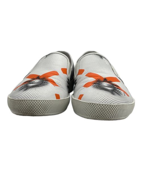 PRADA（プラダ）PRADA (プラダ) スリッポン ホワイト サイズ:SIZE 6 1/2の古着・服飾アイテム