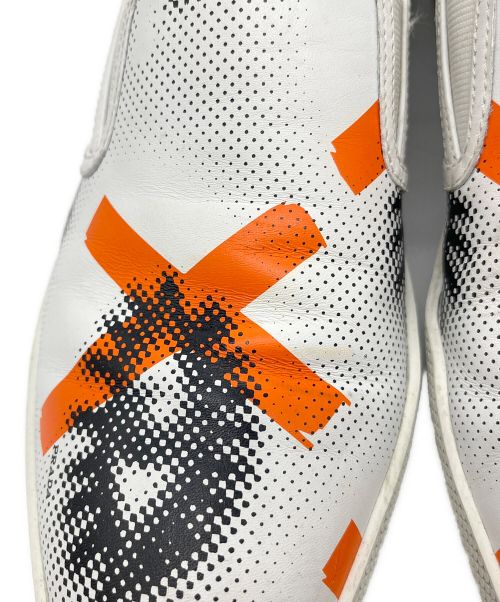 PRADA（プラダ）PRADA (プラダ) スリッポン ホワイト サイズ:SIZE 6 1/2の古着・服飾アイテム