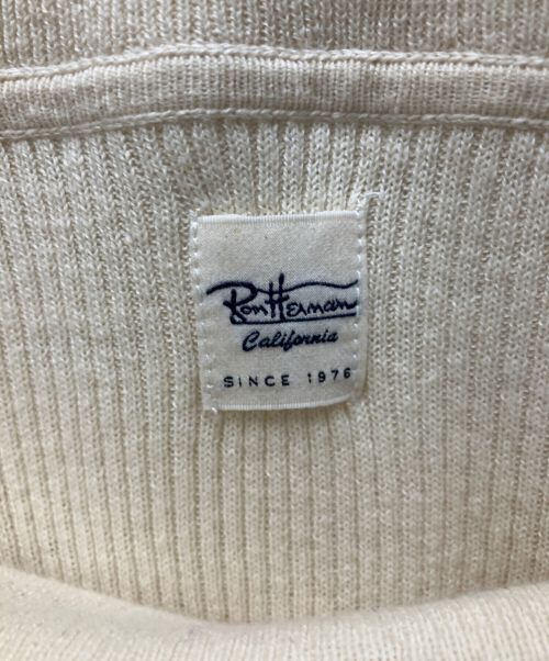 Ron Herman（ロンハーマン）Ron Herman (ロンハーマン) オフショルダーニット アイボリー サイズ:Sの古着・服飾アイテム