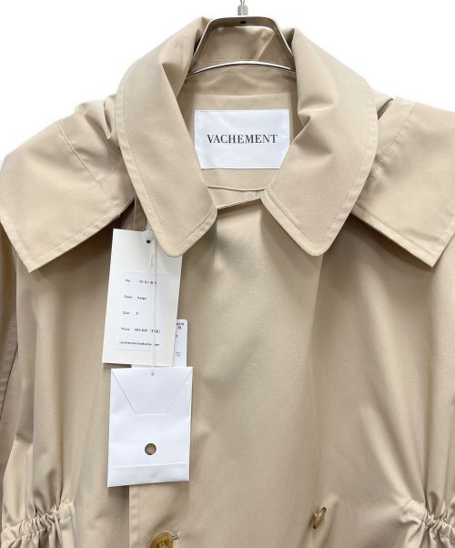 Plage（プラージュ）Plage (プラージュ) VACHEMENT (ヴァシュモン) 【VACHEMENT/ヴァシュモン】R/TAFFETA トレンチコート ベージュ サイズ:FREEの古着・服飾アイテム