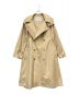 Plage（プラージュ）の古着「【VACHEMENT/ヴァシュモン】R/TAFFETA トレンチコート」｜ベージュ