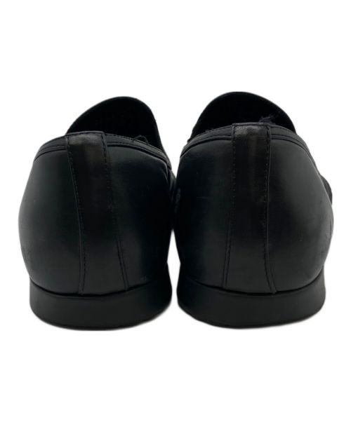 PRADA（プラダ）PRADA (プラダ) レザーシューズ ブラック サイズ:38の古着・服飾アイテム