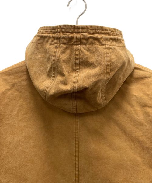 POLO RALPHLAUREN SPORTSMAN（ポロラルフローレンスポーツマン）POLO RALPHLAUREN SPORTSMAN (ポロラルフローレンスポーツマン) リバーシブル ダック フィールドパーカー グリーン×ブラウン サイズ:SIZE Mの古着・服飾アイテム