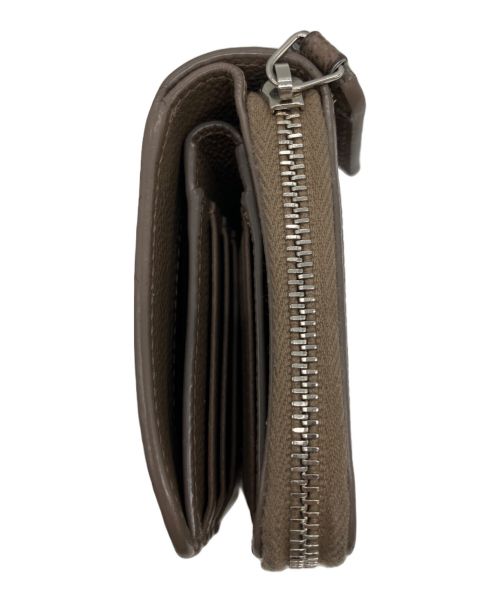 Saint Laurent Paris（サンローランパリ）Saint Laurent Paris (サンローランパリ) 2つ折り財布 ブラウンの古着・服飾アイテム