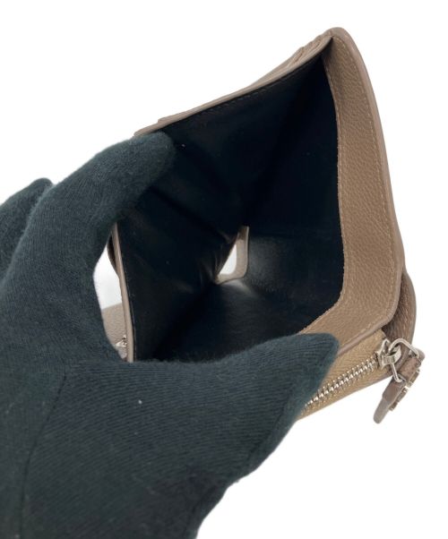 Saint Laurent Paris（サンローランパリ）Saint Laurent Paris (サンローランパリ) 2つ折り財布 ブラウンの古着・服飾アイテム