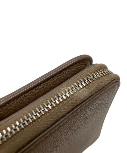 Saint Laurent Paris（サンローランパリ）Saint Laurent Paris (サンローランパリ) 2つ折り財布 ブラウンの古着・服飾アイテム