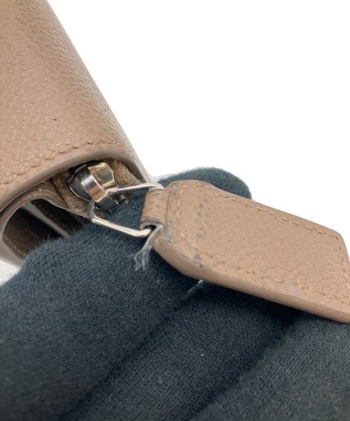 Saint Laurent Paris（サンローランパリ）Saint Laurent Paris (サンローランパリ) 2つ折り財布 ブラウンの古着・服飾アイテム