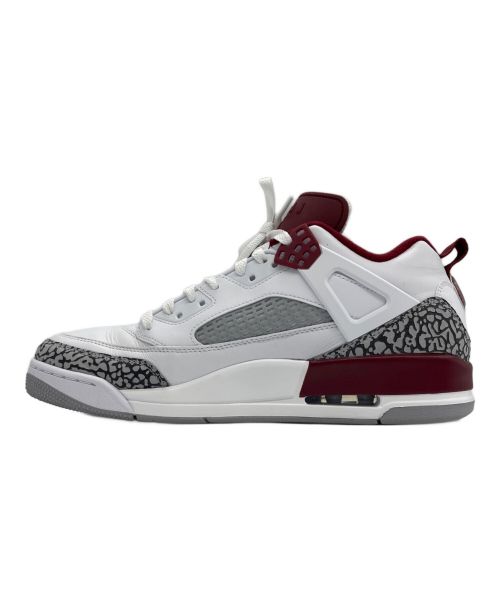 NIKE（ナイキ）NIKE JORDAN SPIZIKE LOW WHITE/WOLF GRAY/ANTHRACITE/TEAM RED( ナイキ ジョーダン スパイジーク ロー ホワイト/ウルフグレー/アンスラサイト/チームレッド)の古着・服飾アイテム