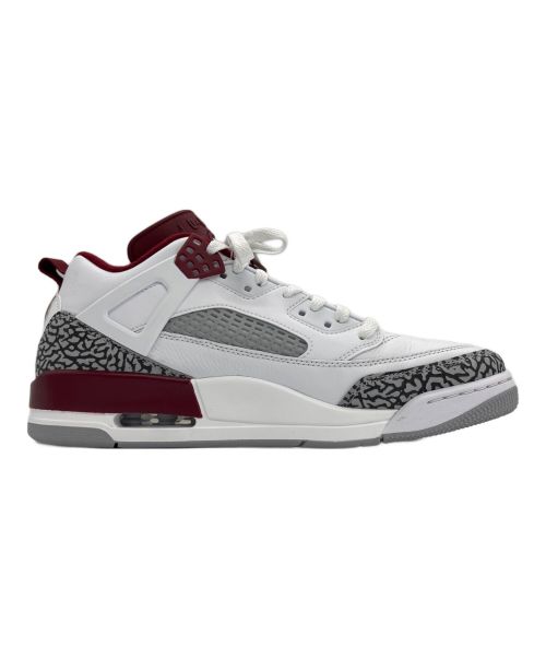 NIKE（ナイキ）NIKE JORDAN SPIZIKE LOW WHITE/WOLF GRAY/ANTHRACITE/TEAM RED( ナイキ ジョーダン スパイジーク ロー ホワイト/ウルフグレー/アンスラサイト/チームレッド)の古着・服飾アイテム