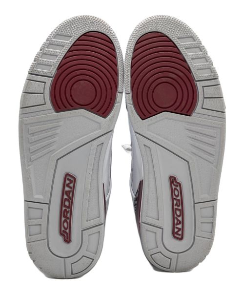 NIKE（ナイキ）NIKE JORDAN SPIZIKE LOW WHITE/WOLF GRAY/ANTHRACITE/TEAM RED( ナイキ ジョーダン スパイジーク ロー ホワイト/ウルフグレー/アンスラサイト/チームレッド)の古着・服飾アイテム