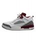 NIKE JORDAN SPIZIKE LOW WHITE/WOLF GRAY/ANTHRACITE/TEAM RED( ナイキ ジョーダン スパイジーク ロー ホワイト/ウルフグレー/アンスラサイト/チームレッド)：14000円