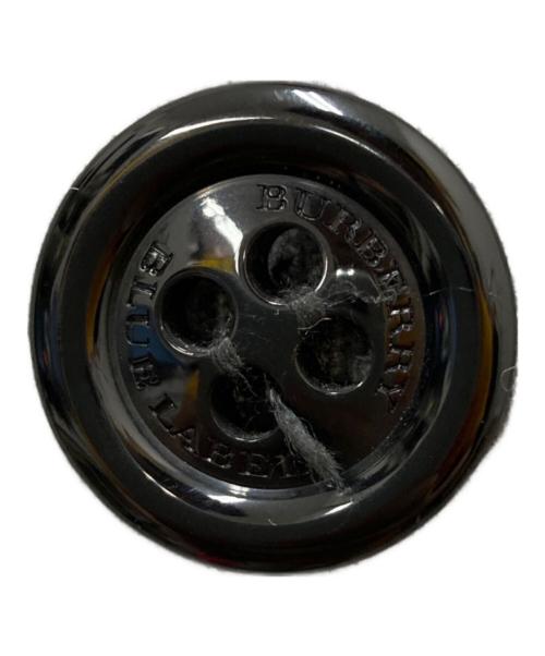 BURBERRY BLUE LABEL（バーバリーロンドンブルーレーベル）BURBERRY BLUE LABEL (バーバリーロンドンブルーレーベル) ウールアンゴラ混コート グレー サイズ:SIZE Ｍの古着・服飾アイテム