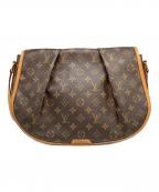 LOUIS VUITTONルイ ヴィトン）の古着「ショルダーバッグ モノグラム メニルモンタンPM」｜ブラウン