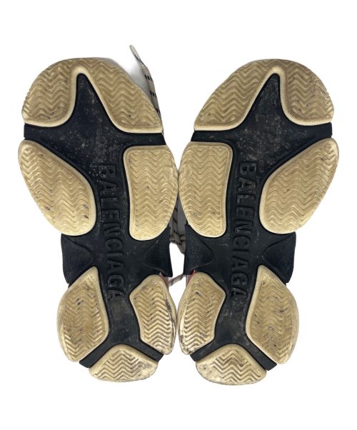 BALENCIAGA（バレンシアガ）BALENCIAGA (バレンシアガ) TRIPLE S SNEAKERS(トリプル S スニーカー) ピンク×ブラック サイズ:SIZE 24.5cmの古着・服飾アイテム