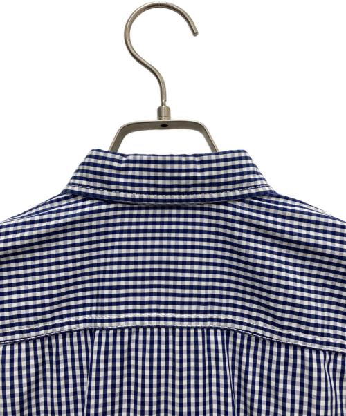 COMME des GARCONS HOMME（コムデギャルソン オム）COMME des GARCONS HOMME (コムデギャルソン オム) 長袖チェックシャツ ネイビー サイズ:XSの古着・服飾アイテム