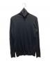 SOPHNET.（ソフネット）の古着「STAR ELBOW PATCH TURTLE NECK KNIT」｜ブラック