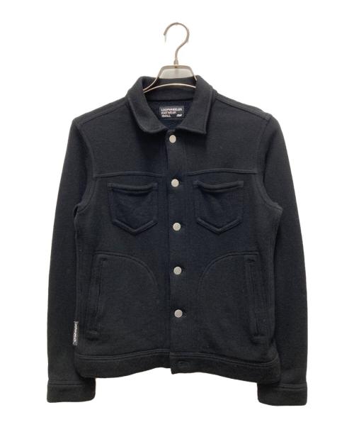 LOOPWHEELER（ループウィラー）LOOPWHEELER (ループウィラー) スウェットトラッカージャケット ブラック サイズ:Sの古着・服飾アイテム