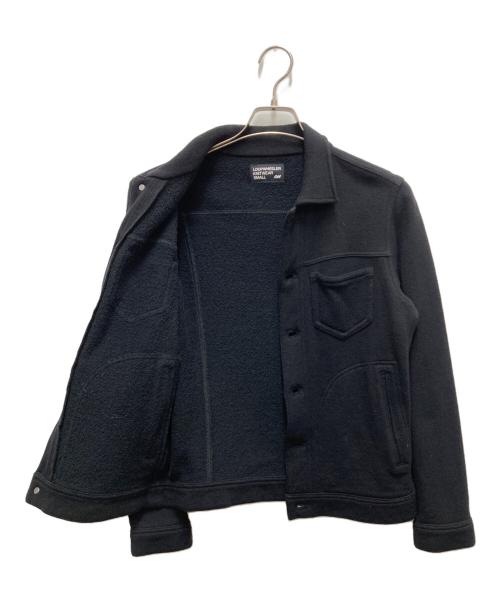 LOOPWHEELER（ループウィラー）LOOPWHEELER (ループウィラー) スウェットトラッカージャケット ブラック サイズ:Sの古着・服飾アイテム