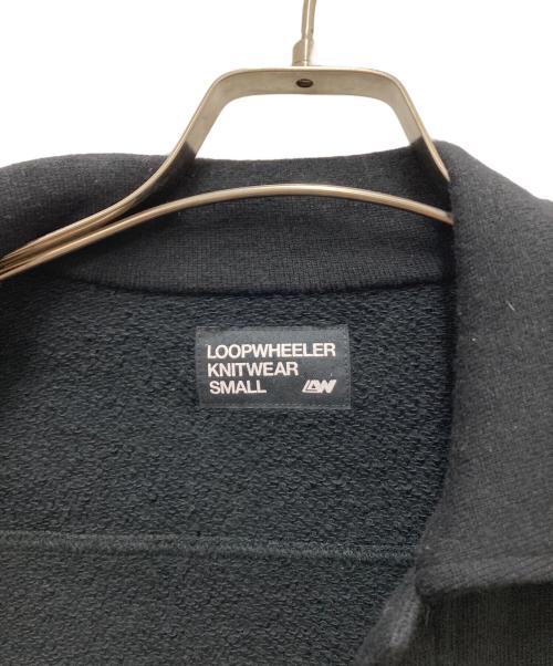 LOOPWHEELER（ループウィラー）LOOPWHEELER (ループウィラー) スウェットトラッカージャケット ブラック サイズ:Sの古着・服飾アイテム