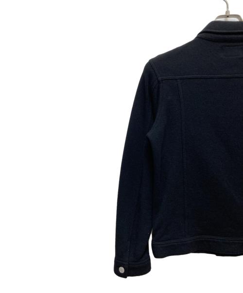 LOOPWHEELER（ループウィラー）LOOPWHEELER (ループウィラー) スウェットトラッカージャケット ブラック サイズ:Sの古着・服飾アイテム