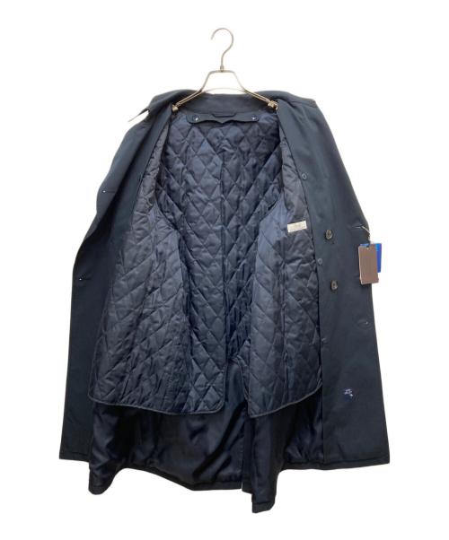 UNIVERSAL LANGUAGE（ユニバーサルランゲージ）UNIVERSAL LANGUAGE (ユニバーサルランゲージ) ダブルトレンチコート ネイビー サイズ:SIZE LLの古着・服飾アイテム