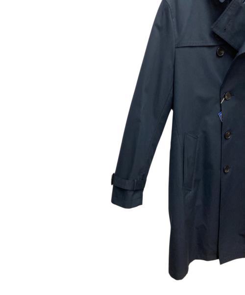 UNIVERSAL LANGUAGE（ユニバーサルランゲージ）UNIVERSAL LANGUAGE (ユニバーサルランゲージ) ダブルトレンチコート ネイビー サイズ:SIZE LLの古着・服飾アイテム