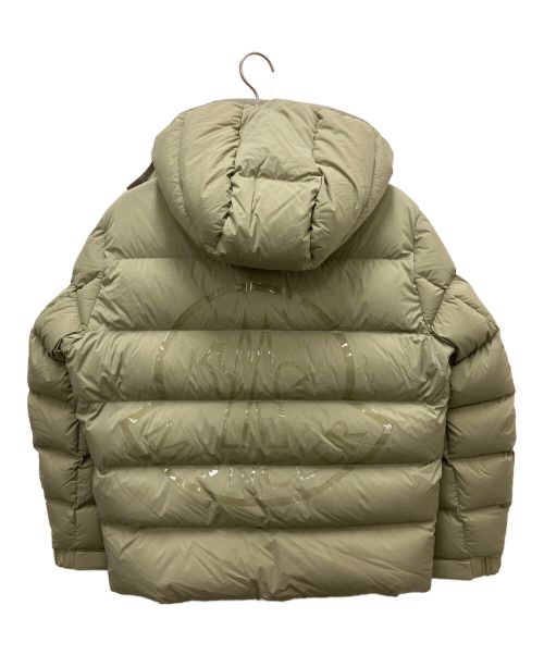 MONCLER（モンクレール）MONCLER (モンクレール) ダウンジャケット ベージュ サイズ:2の古着・服飾アイテム
