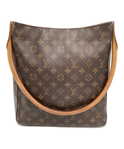 LOUIS VUITTON（ルイ ヴィトン）LOUIS VUITTON (ルイ ヴィトン) ショルダートートバッグ ルーピングGM ブラウン サイズ:GMの古着・服飾アイテム