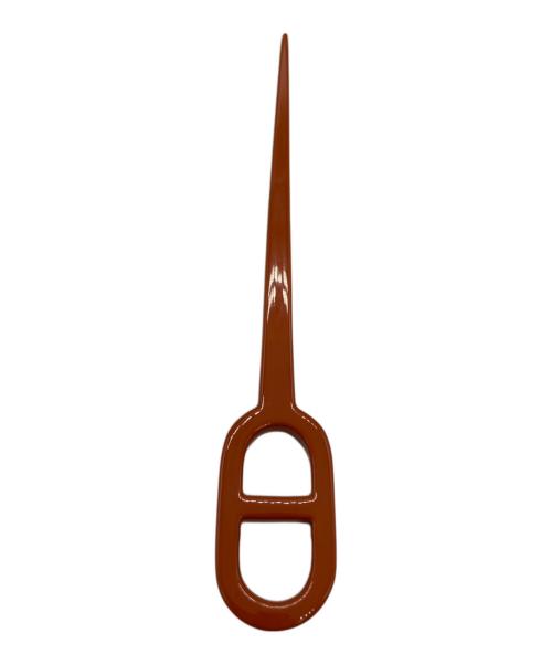 HERMES（エルメス）HERMES (エルメス) かんざし オレンジの古着・服飾アイテム