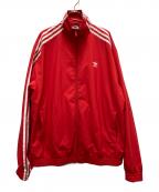 adidasアディダス）の古着「トラックジャケット」｜レッド