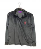 BlackEyePatchブラックアイパッチ）の古着「ベロアカットソー」｜ブラック