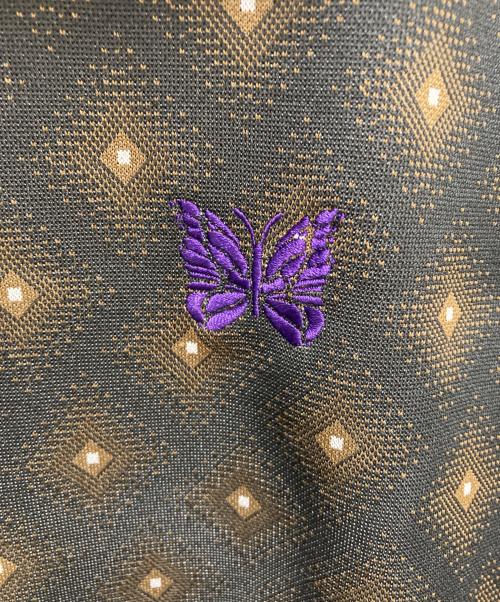 Needles（ニードルズ）Needles (ニードルズ) Track Jacket Poly Jq/トラックジャケット ブラック サイズ:SIZE Lの古着・服飾アイテム