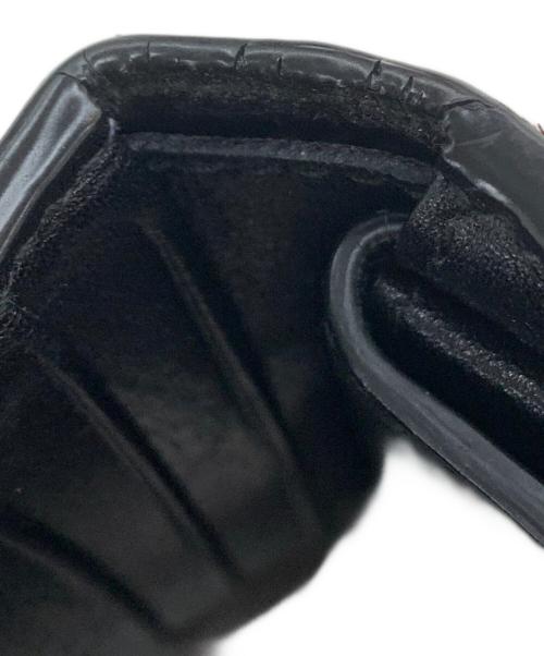 TOM FORD（トムフォード）TOM FORD (トムフォード) 型押し2つ折り財布 ブラウンの古着・服飾アイテム