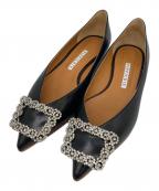 Pippichicピッピシック）の古着「フラットシューズ」｜ブラック