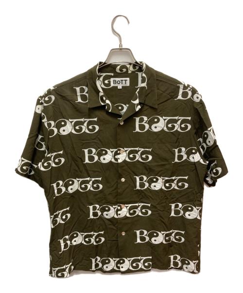 BoTT（ボット）BoTT (ボット) オープンカラーシャツ ブラウン サイズ:SIZE Lの古着・服飾アイテム