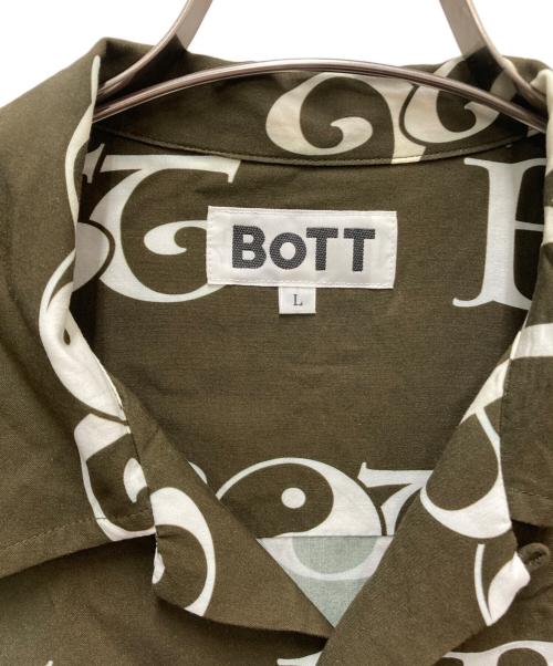 BoTT（ボット）BoTT (ボット) オープンカラーシャツ ブラウン サイズ:SIZE Lの古着・服飾アイテム