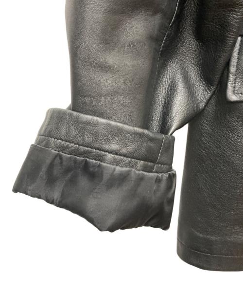 JOURNAL STANDARD（ジャーナルスタンダード）JOURNAL STANDARD (ジャーナルスタンダード) シープレザー フィールドジャケット ブラック サイズ:SIZE Mの古着・服飾アイテム