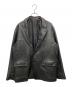 JOURNAL STANDARD（ジャーナルスタンダード）の古着「シープレザー フィールドジャケット」｜ブラック
