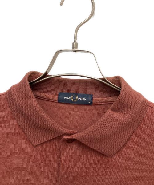 FRED PERRY（フレッドペリー）FRED PERRY (フレッドペリー) JOURNAL STANDARD (ジャーナルスタンダード) ポロカーディガン ボルドー サイズ:Mの古着・服飾アイテム