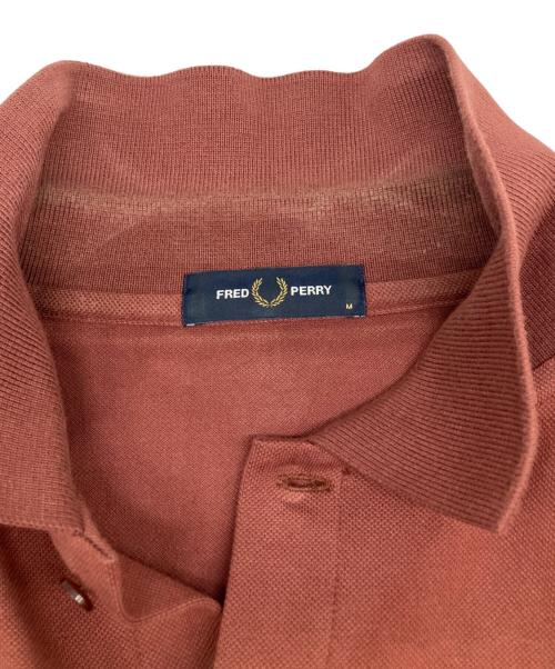 FRED PERRY（フレッドペリー）FRED PERRY (フレッドペリー) JOURNAL STANDARD (ジャーナルスタンダード) ポロカーディガン ボルドー サイズ:Mの古着・服飾アイテム