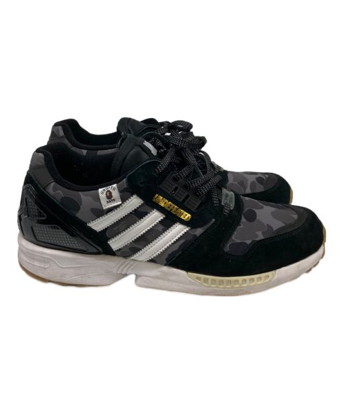 A BATHING APE（ア ベイシング エイプ）A BATHING APE (アベイシングエイプ) UNDEFEATED (アンディフィーテッド) adidas (アディダス) スニーカー ブラック サイズ:27.5の古着・服飾アイテム
